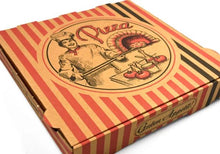 Lade das Bild in den Galerie-Viewer, 100 x Pizzakarton in verschiedenen Größen, hochqualitativ, bedruckt