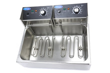 Lade das Bild in den Galerie-Viewer, Maxima Edelstahl und Elektrische Fritteuse 1 x 15L