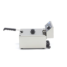 Lade das Bild in den Galerie-Viewer, Maxima Edelstahl und Elektrische Fritteuse 1 x 6L