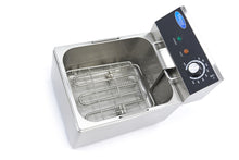 Lade das Bild in den Galerie-Viewer, Maxima Edelstahl und Elektrische Fritteuse 1 x 6L