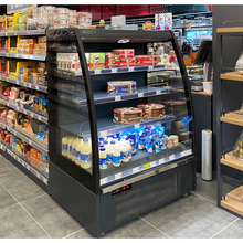 Lade das Bild in den Galerie-Viewer, Wandkühlregal TITAN ECO ASV 070 MT offen steckerfertig