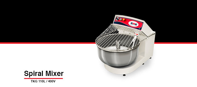 GMG Teigmischer TKG 50 Liter mit Schutzgitter